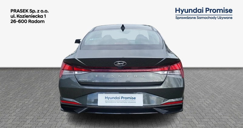 Hyundai Elantra cena 84900 przebieg: 26431, rok produkcji 2021 z Nisko małe 211